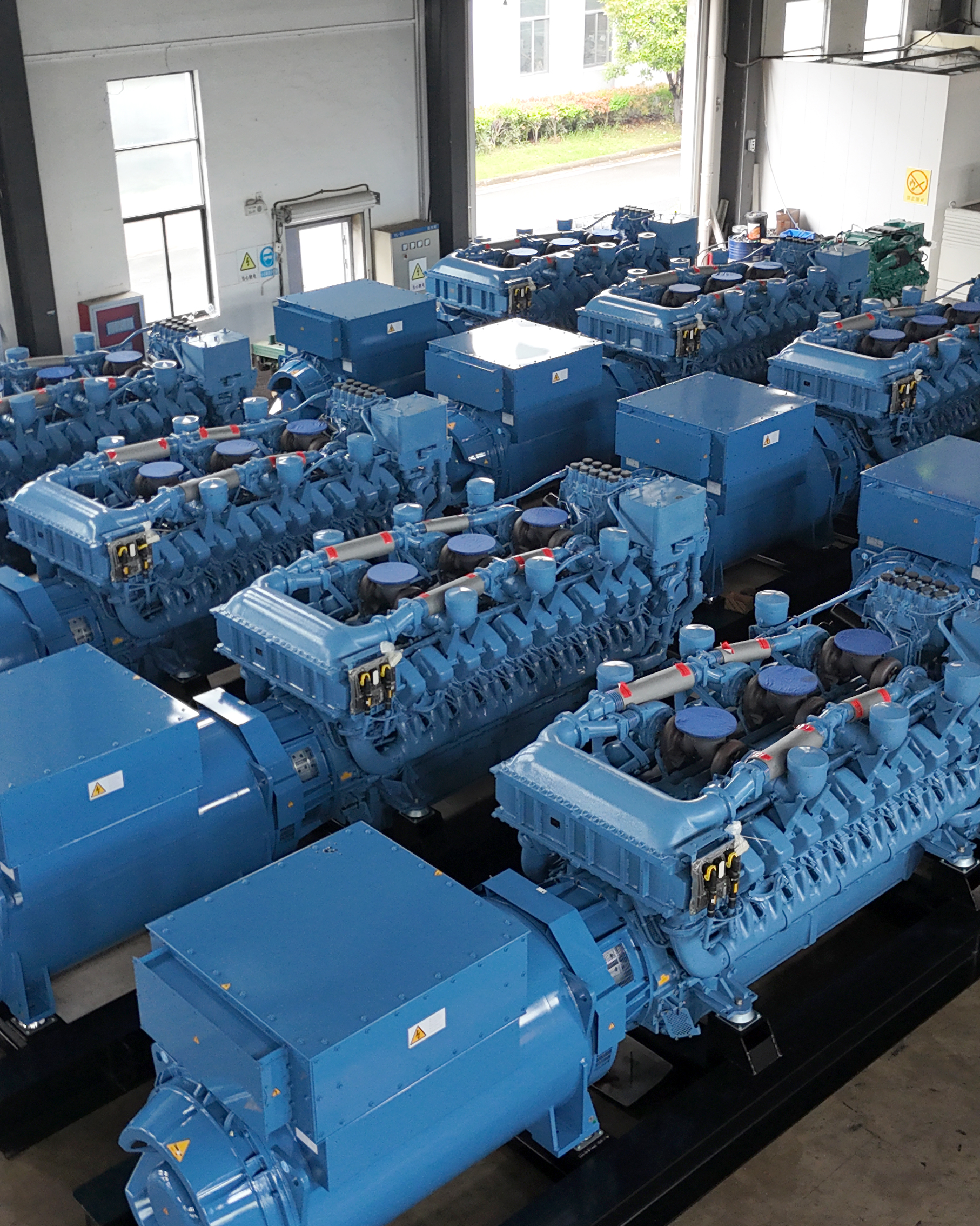 Bulk Delivery | 8 Units of 2400KW MTU + Stanford Diesel Generator Sets
